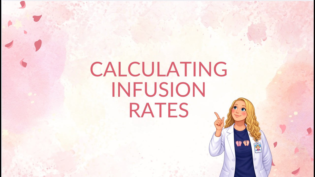 Math for Nurses: Calculating Infusion Rates