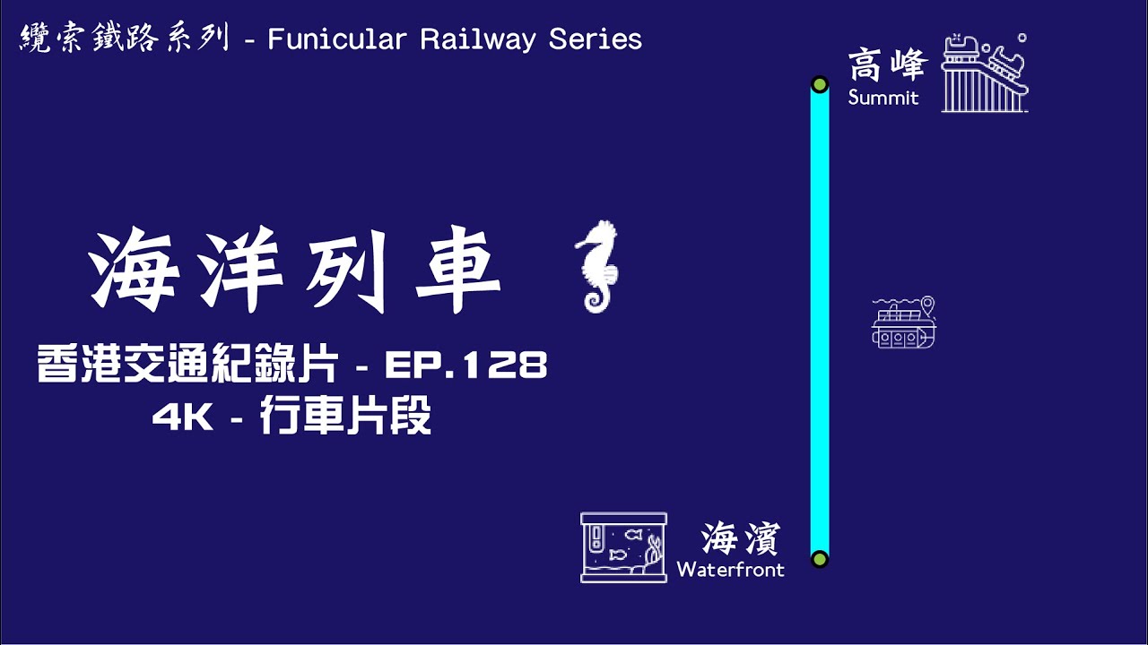 海洋列車往海濱站全程行車記錄 | Full Journey on Ocean Express to Waterfront | 海洋公園 Ocean Park