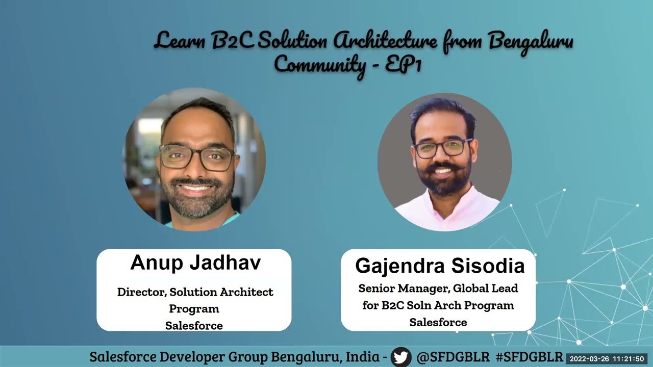 Prepare for #B2C Solution Architect Certification #SFDGBLR #Salesforce