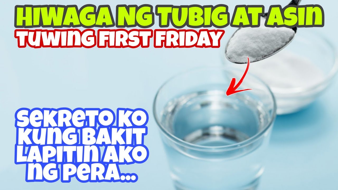 First Friday Hatid Ay Swerte! Alam Mo Ba To?