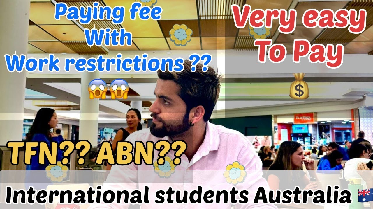 how to pay tuition fee in Australia 🇦🇺  with coming work restrictions?? 😱 | #australia #tuition