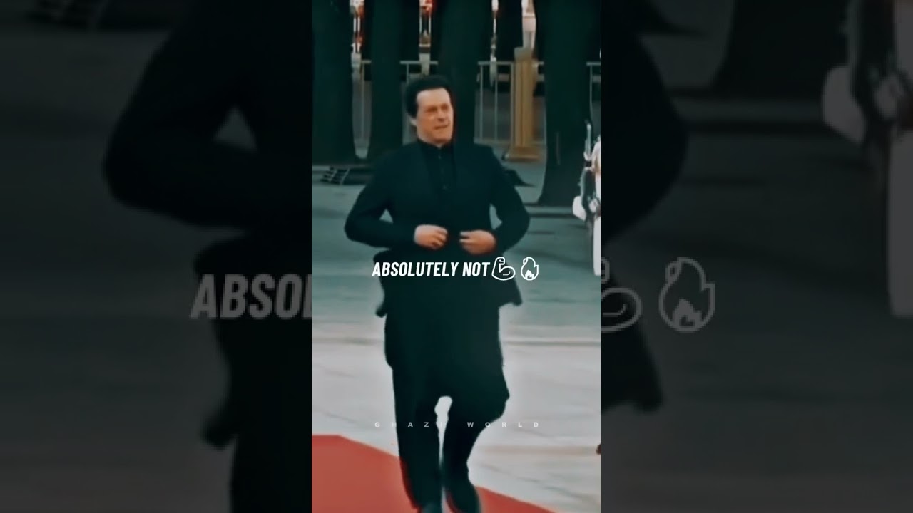 💪Absolutely Not🔥|😎Imran Khan On Fire🔥|💯End Level Attitude🔥 #trending #pti #imrankhan #shorts
