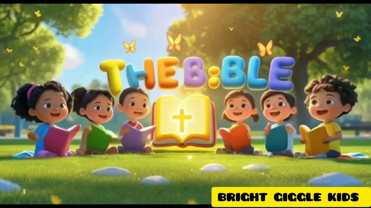 B-I-B-L-E 📖 | Fun Bible Song for Kids | Christian Nursery Rhyme @Brightgigglekids