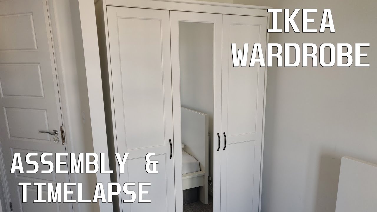 Ikea Wardrobe Assembly Instructions and Time Lapse - How To
