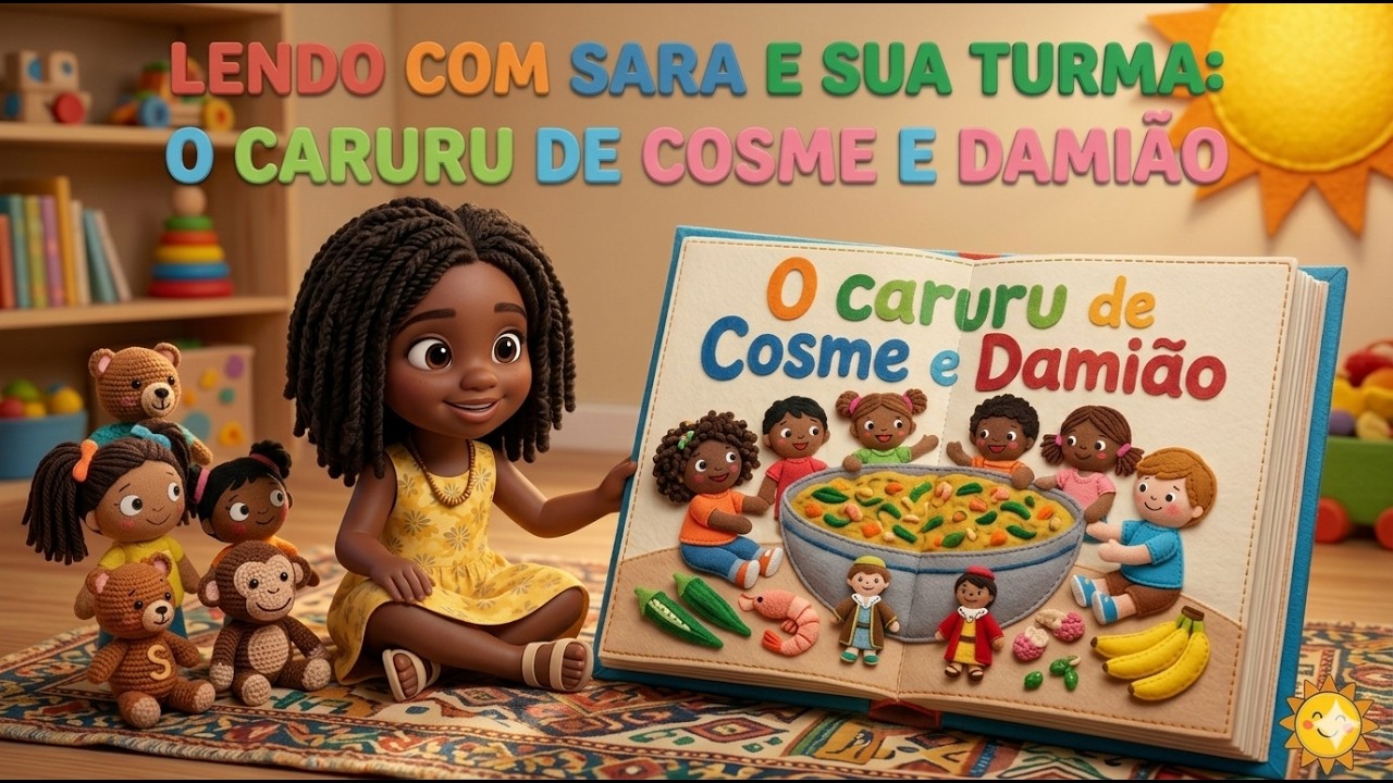 Livro Animado - O Caruru de Cosme e Damião