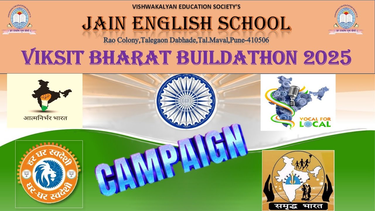 Viksit Bharat Buildathon Campaign 2025 ( Jain English School Talegaon Dabhade )