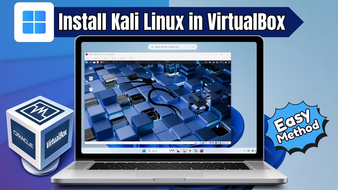 How to Install Kali Linux on VirtualBox | Install Kali Linux on Windows [ Full Guide 2026 ]