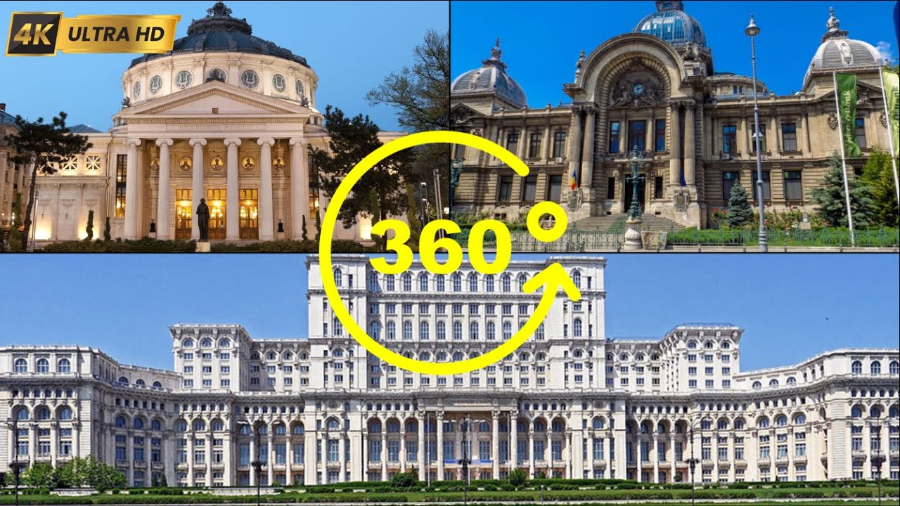 Walking in Bucharest in 360 VR | Discover Romania’s Capital City