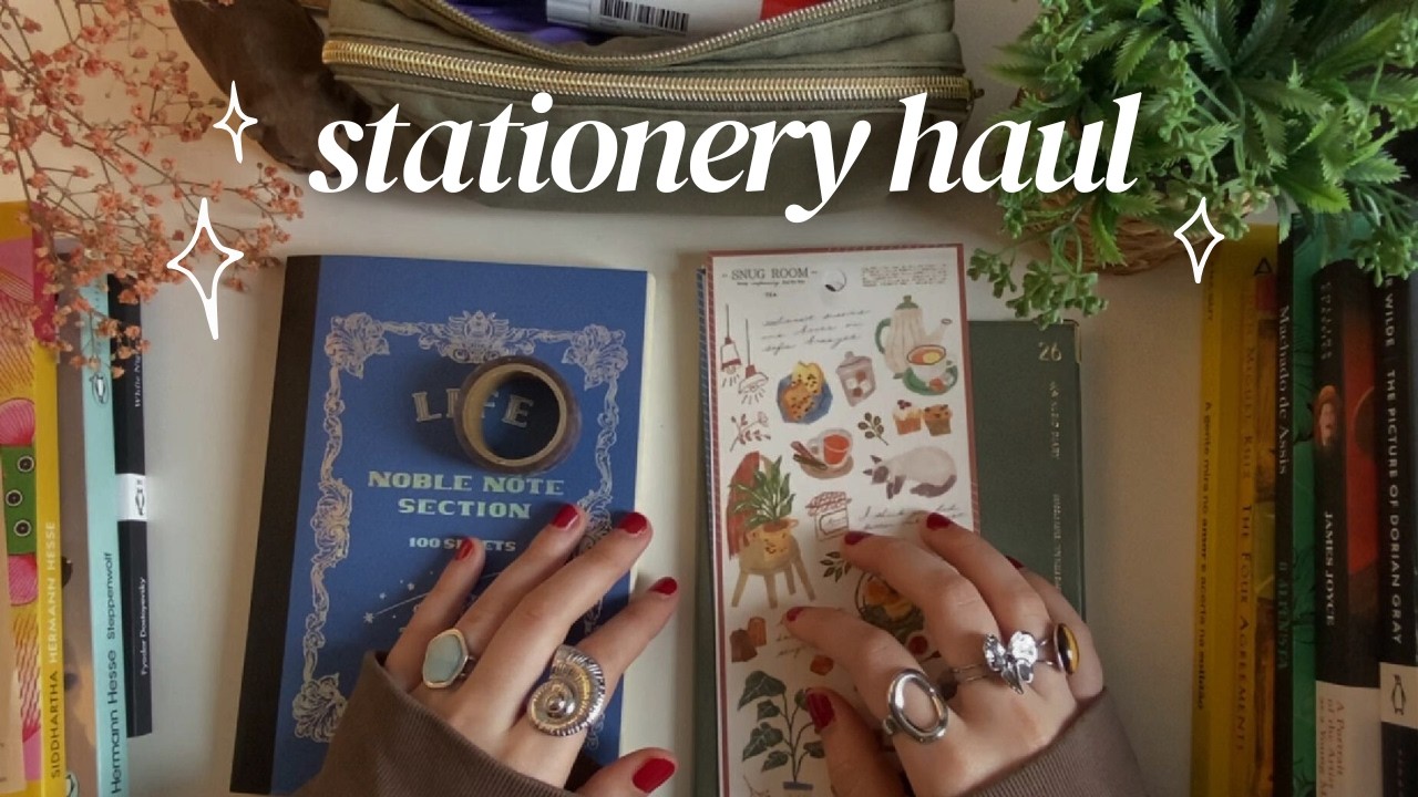 japanese stationery haul ✧ studio ghibli journal, kleid diary, stickers