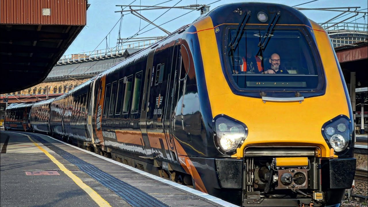 Trains at York Station Throughout February 2024