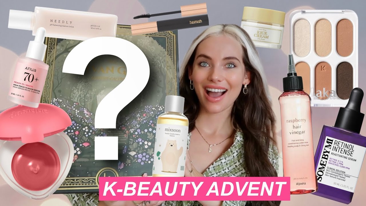 KOREAN SKINCARE ADVENT CALENDAR unboxing 2025 *worth €540*