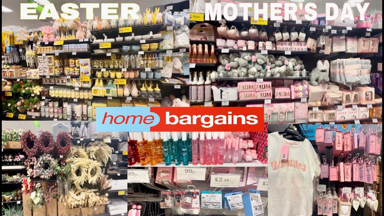 WHAT’S NEW IN HOME BARGAINS | MOTHER’S DAY & EASTER RANGE