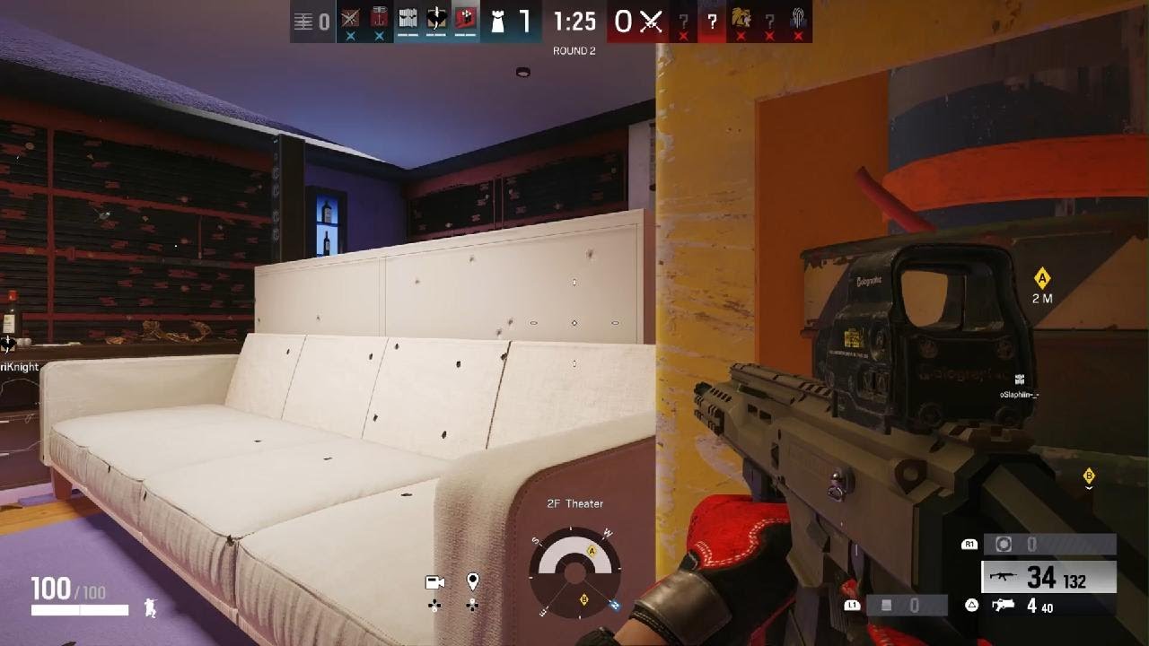 Tom Clancy's Rainbow Six Siege, me sucking.