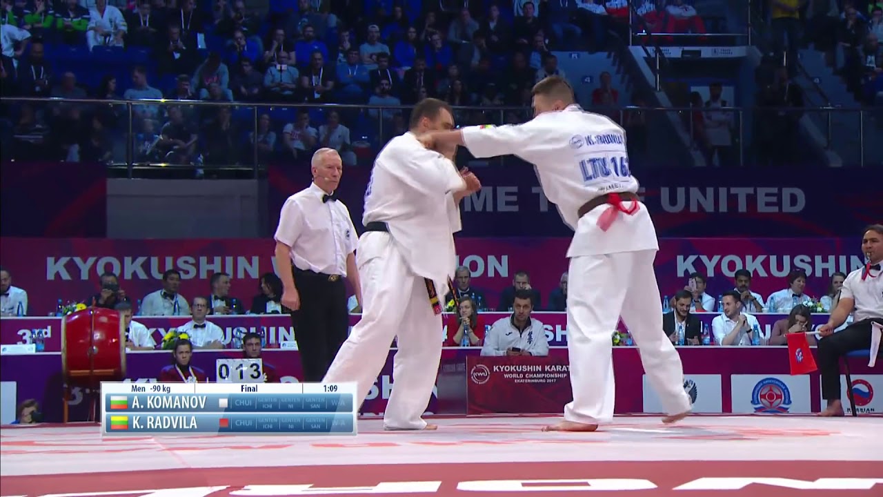 The 3rd KWUCHAMP 2017 Final Мен -90Kg. Aleksandar Komanov  vs Kestutis Radvila