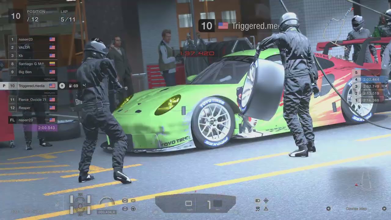 Hard but fun race on Gran Turismo 7