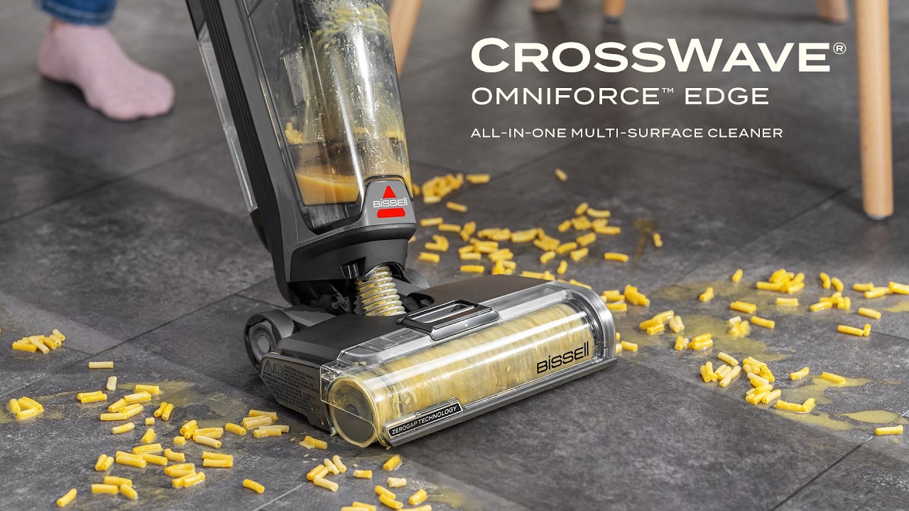 CrossWave&reg; OmniForce&trade; Edge All-in-One Multi-Surface Cleaner | Feature Overview