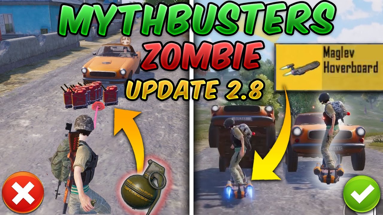 Топ-10 развенчаний мифов | PUBG Mobile и BGMI Zombie's Edge | Советы и хитрости по обновлению 2.8...