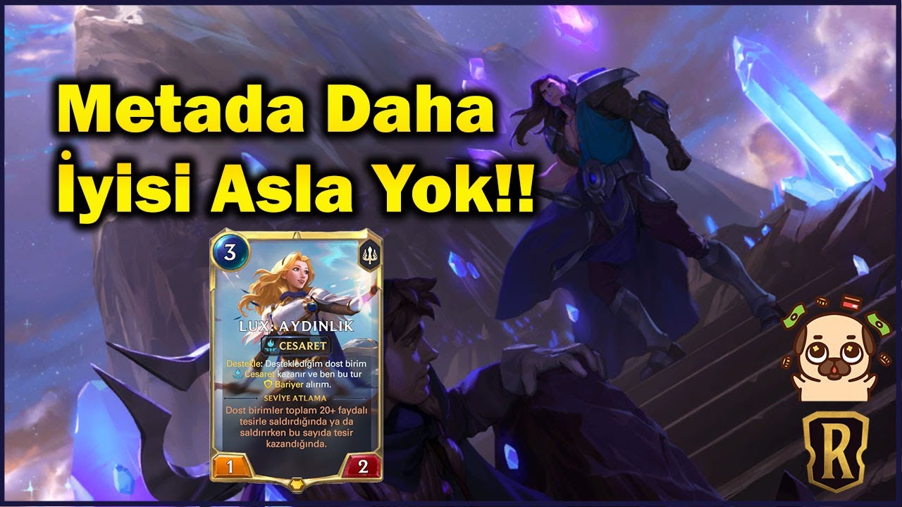 Sadece Bununla Oyna  :D ? Taric ve Lux  | Legends Of Runeterra (LoR)(Standart)