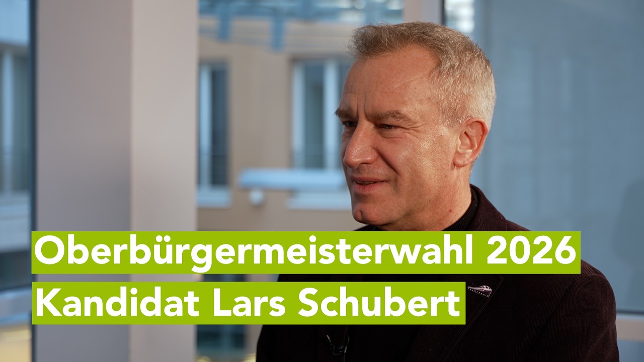 Oberbürgermeister-Wahl Schwerin 2026: Unabhängiger Kandidat Lars Schubert wagt zweiten Anlauf