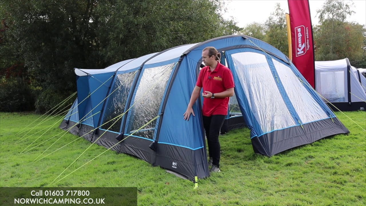 Kampa Croyde 6 Air & Poled Tent 2021 Review | Updated