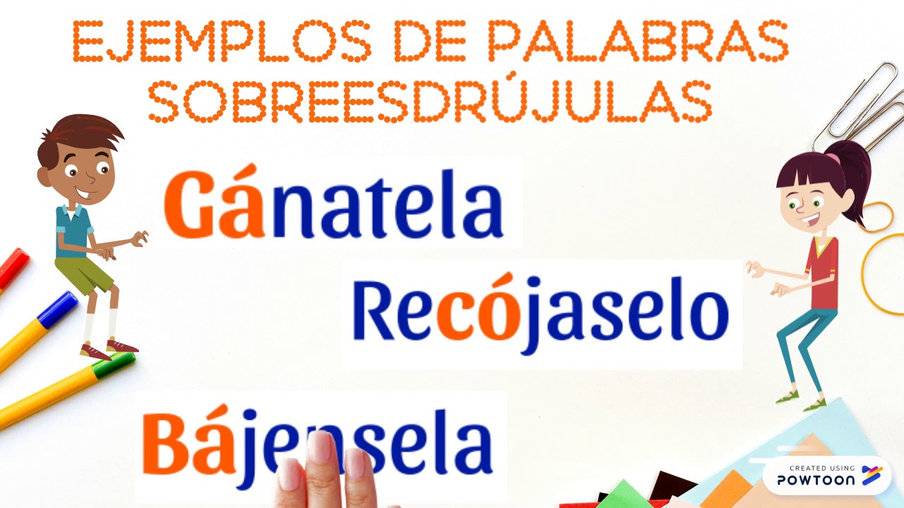 Palabras Sobreesdr&uacute;julas