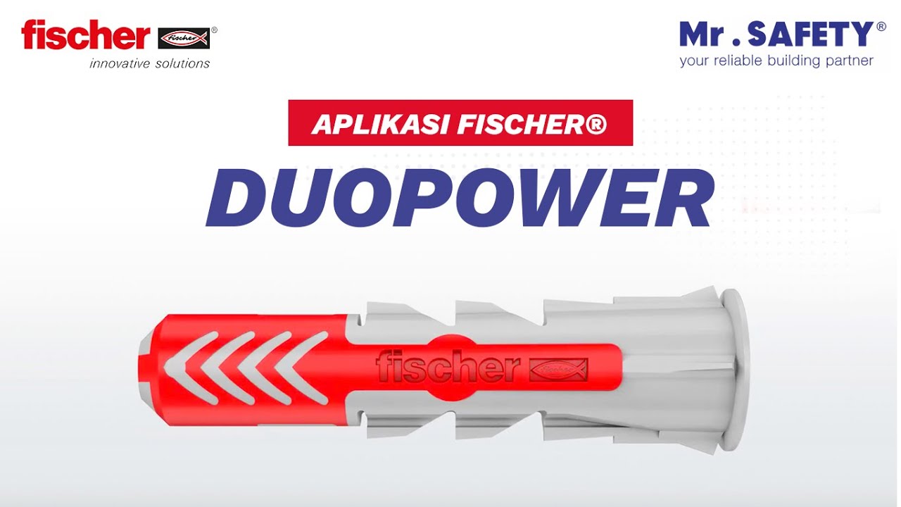 Pemasangan Angkur fischer® DuoPower | fischer® Group International