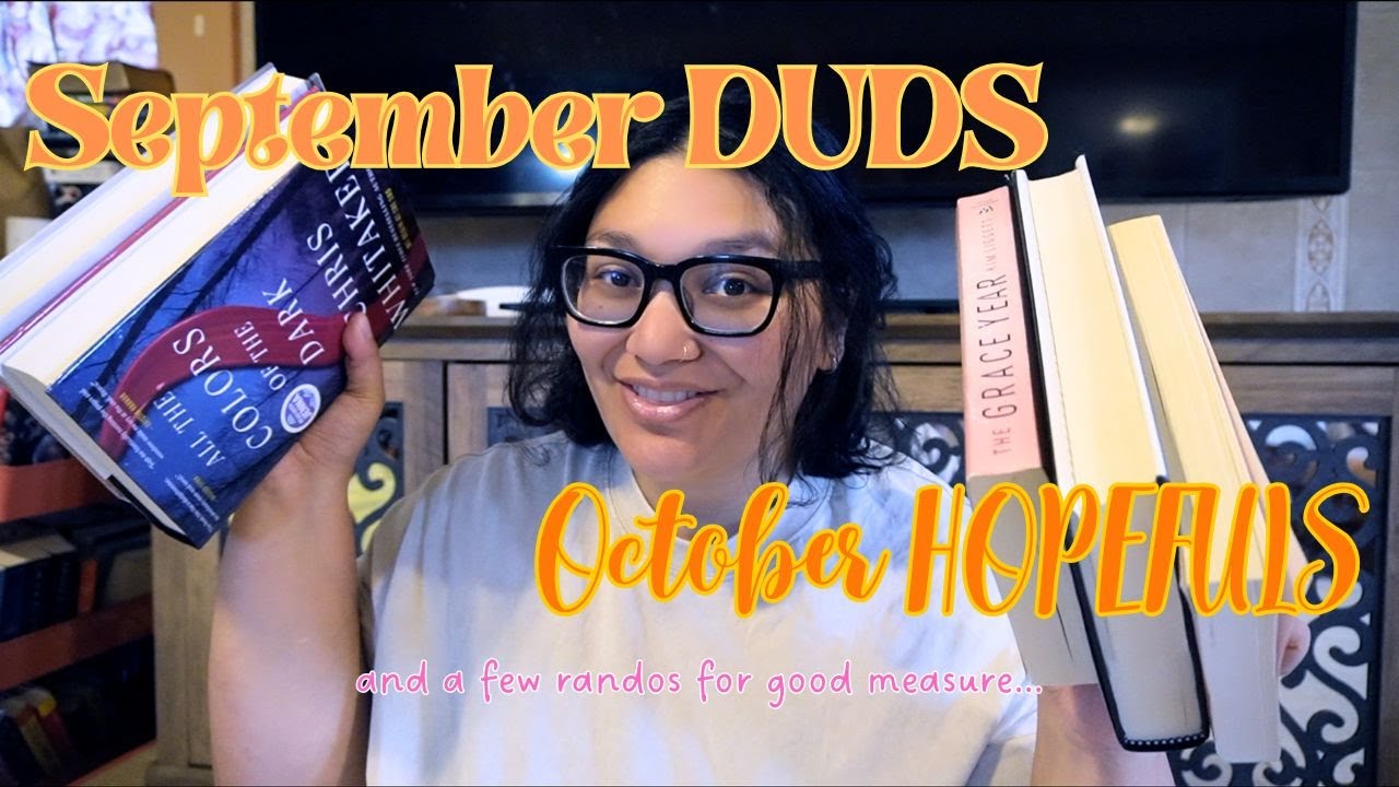 Books I read in September vs the books I hope to read in October