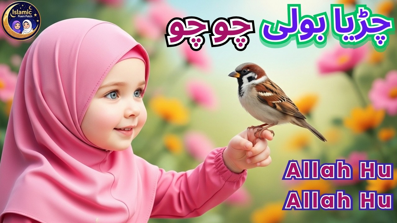 Chidiya Boli Chu Chu Chu | Allah Hoo Allah Hoo | Soothing Islamic Lullaby for Kids | New Naat 2026