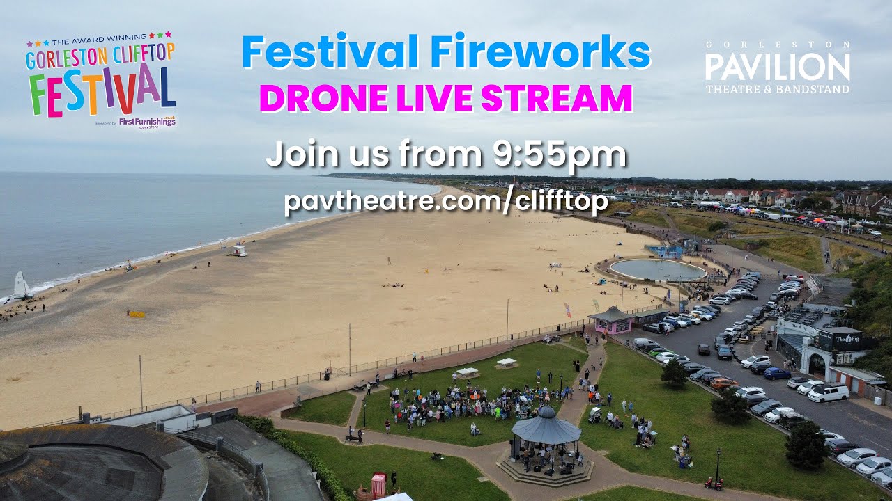 Gorleston Clifftop Festival Fireworks 2024