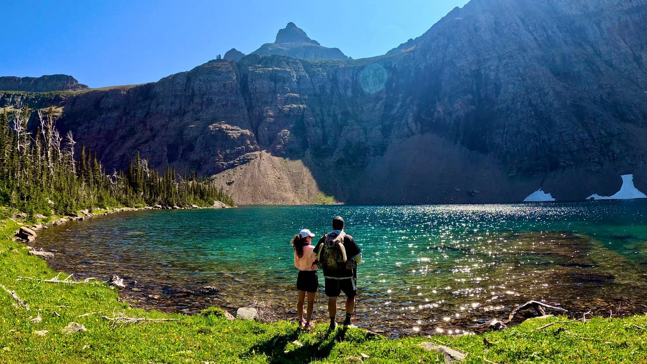 Hidden Lake (hiking end to end) in Glacier National Park Montana