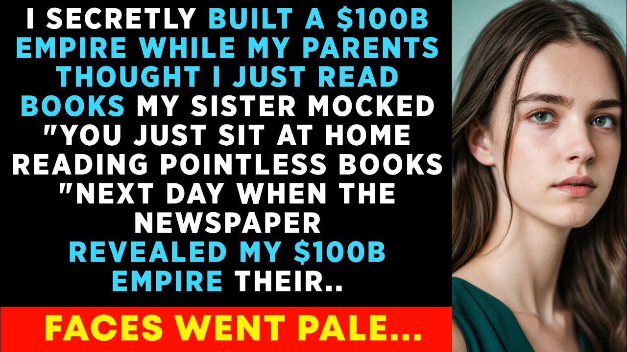 I Built A $100 Billion Empire While My Family Thought I Only Read Books, My Sister Mocked Me But..