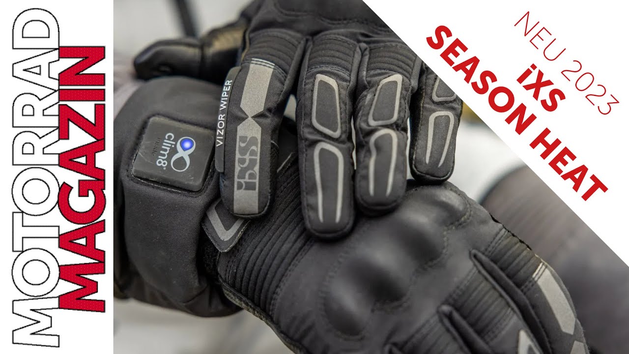 Heiz-Automatik! iXS Season Heat Heizhandschuh schaltet sich automatisch ein und aus