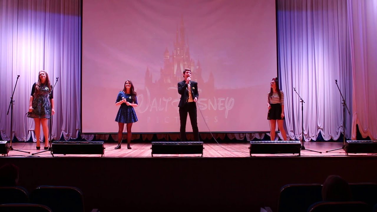 Посвят 2015. Сценка, песня 2го курса, танец-флешмоб