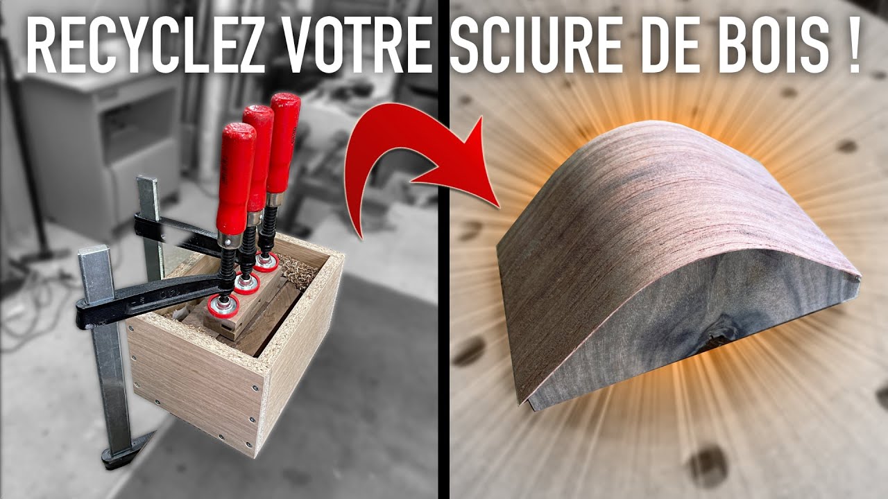 Utiliser de la SCIURE pour plaquer une forme galbée ? (Technique Ancestrale)