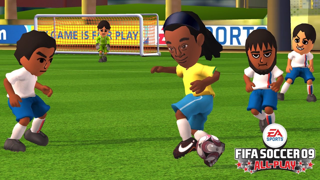 FIFA 09 All Play - 8 VS 8 Footi Match -  Beating all teams - 4K 60FPS PC. No Commentary.