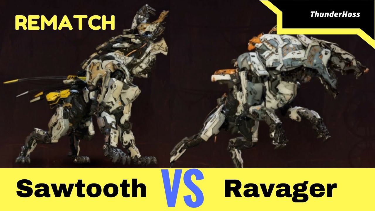 Horizon Zero Dawn - Ravager VS Sawtooth - REMATCH (Horizon Fight Club #20)