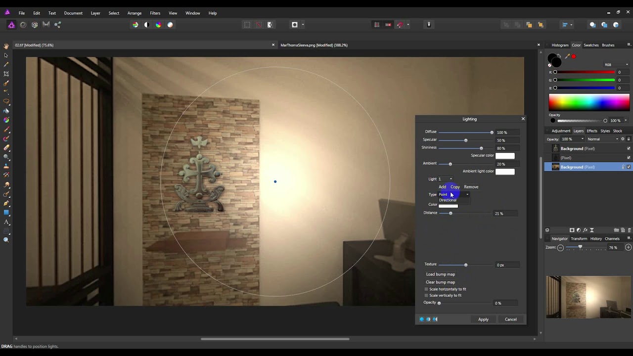 360 Degree Panoramic Images editing in Affinity Photo - tutorial