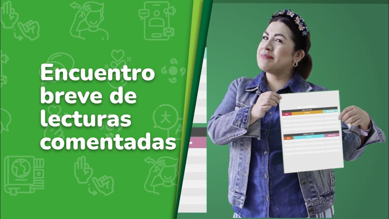 Encuentro breve de lecturas comentadas  • Lenguajes •  1er grado | Video detonador
