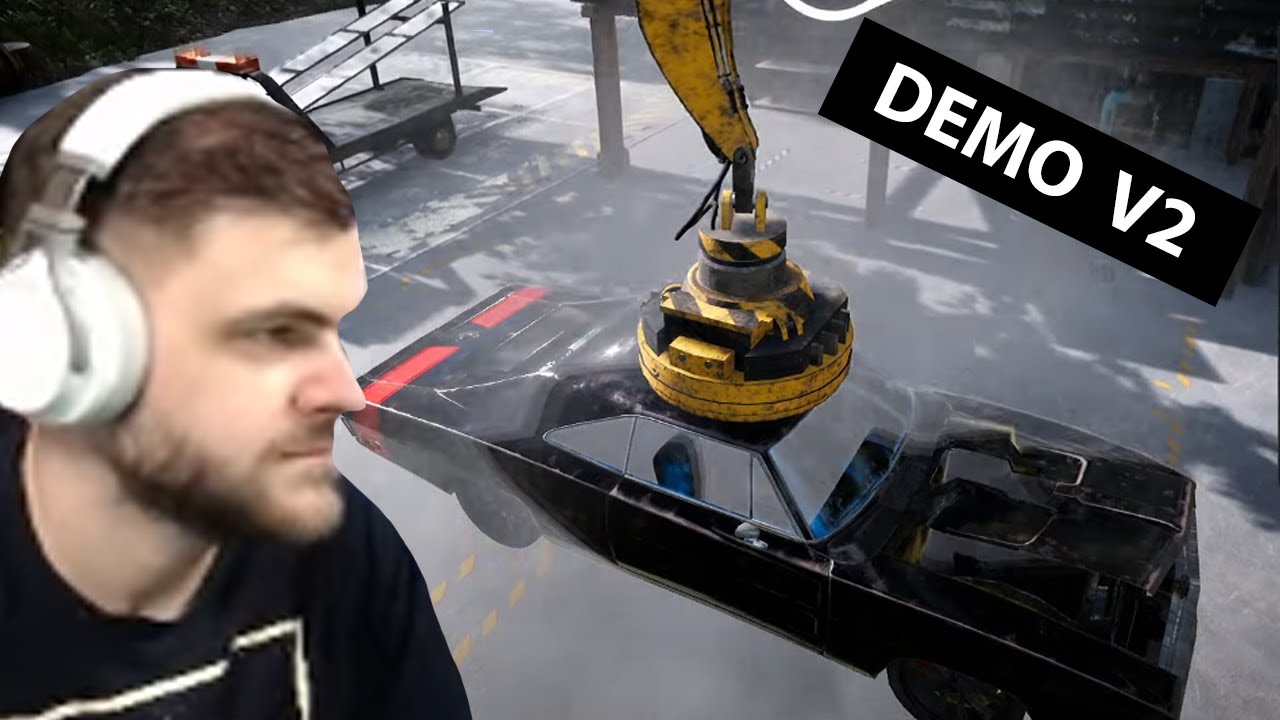 Nowe demko symulatora złomowiska - Junkyard Simulator: First Car (Prologue 2)