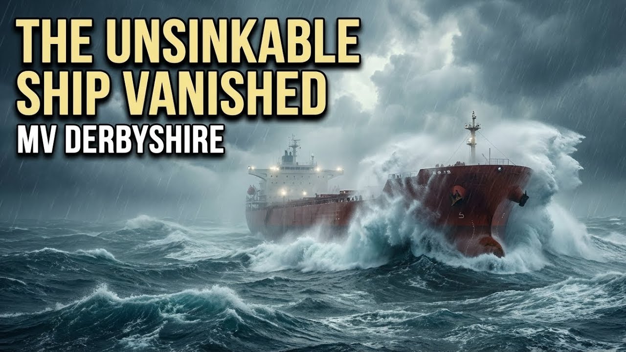 MV Derbyshire – The “Unsinkable” Super Ship That Vanished at Sea