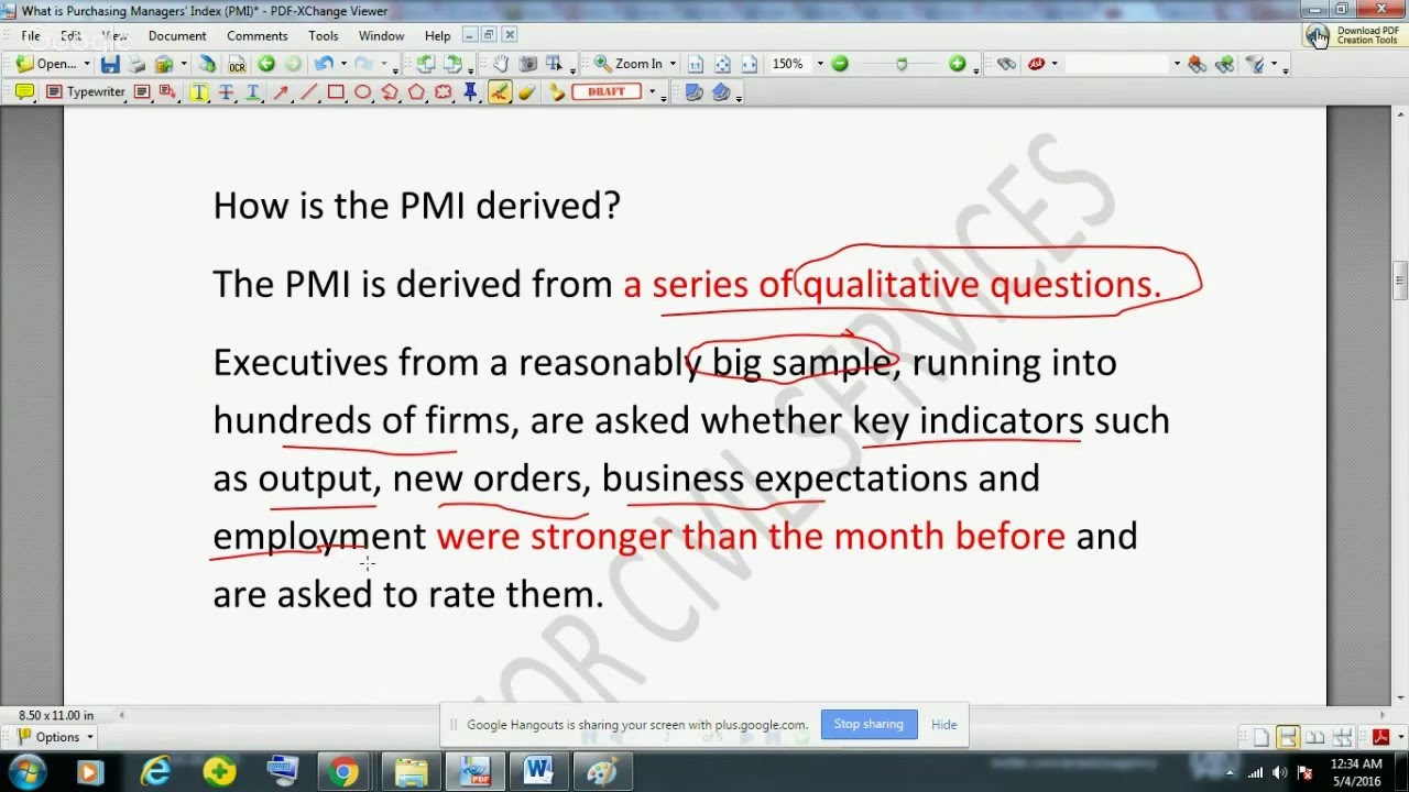 What is Purchasing Managers&rsquo; Index (PMI)?
