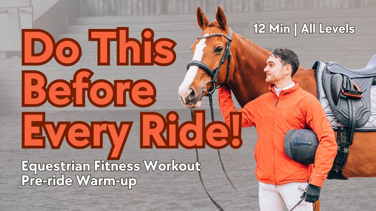10 Min | PRE-RIDE STRETCHES | Horse Riders | Equestrian Fitness | No Equipment | Yoga Inspired