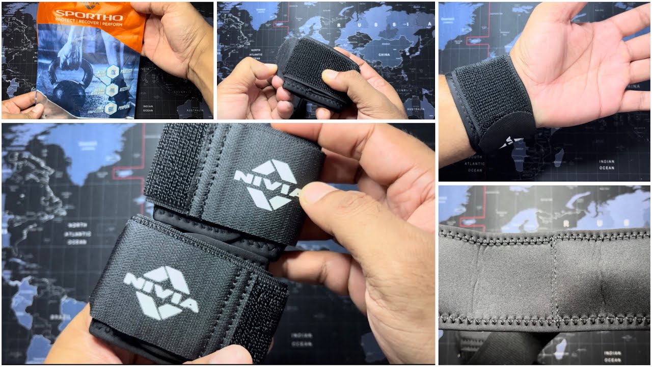 Unboxing the Best Gym Wrist Support | Nivia Wrist Band for Workouts | Affordable Fitness Gear