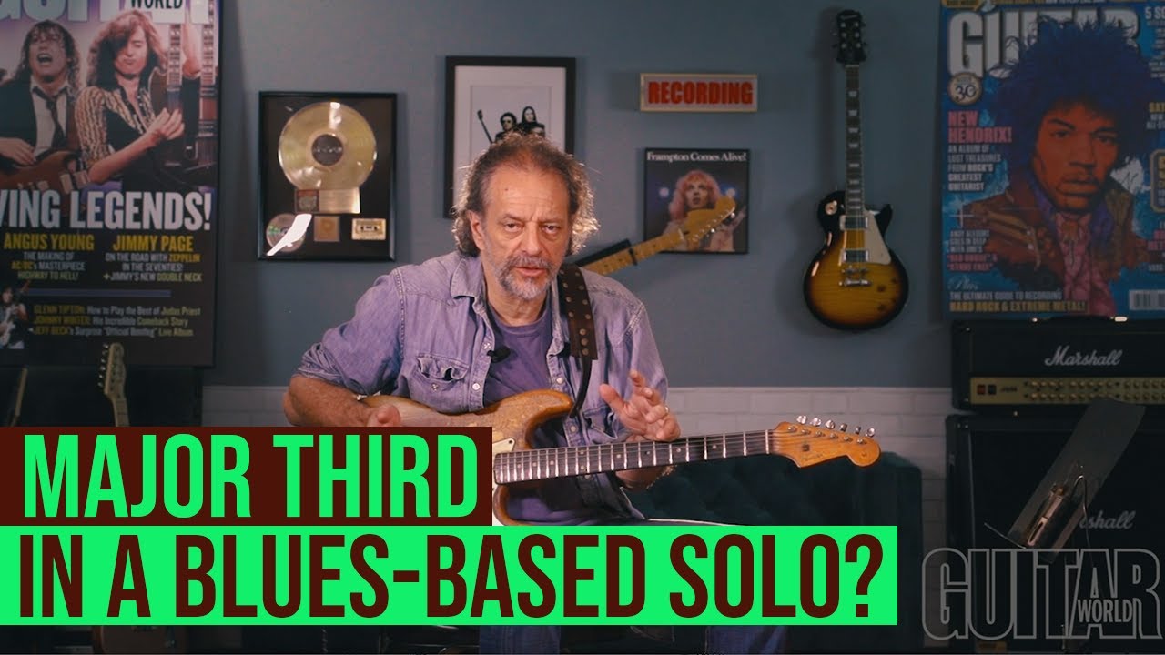 Using the Major Third in a Blues-Based Solo with Andy Aledort