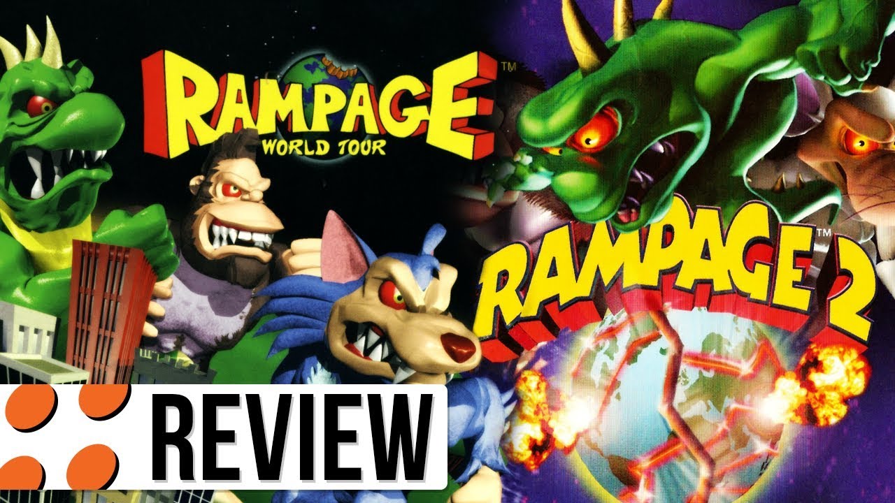 Видеообзор Rampage: World Tour и Rampage 2: Universal Tour для PlayStation