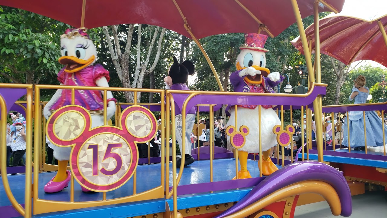[HKDL] Mickey and friends 15th celebration 2021/3/20 [4K]