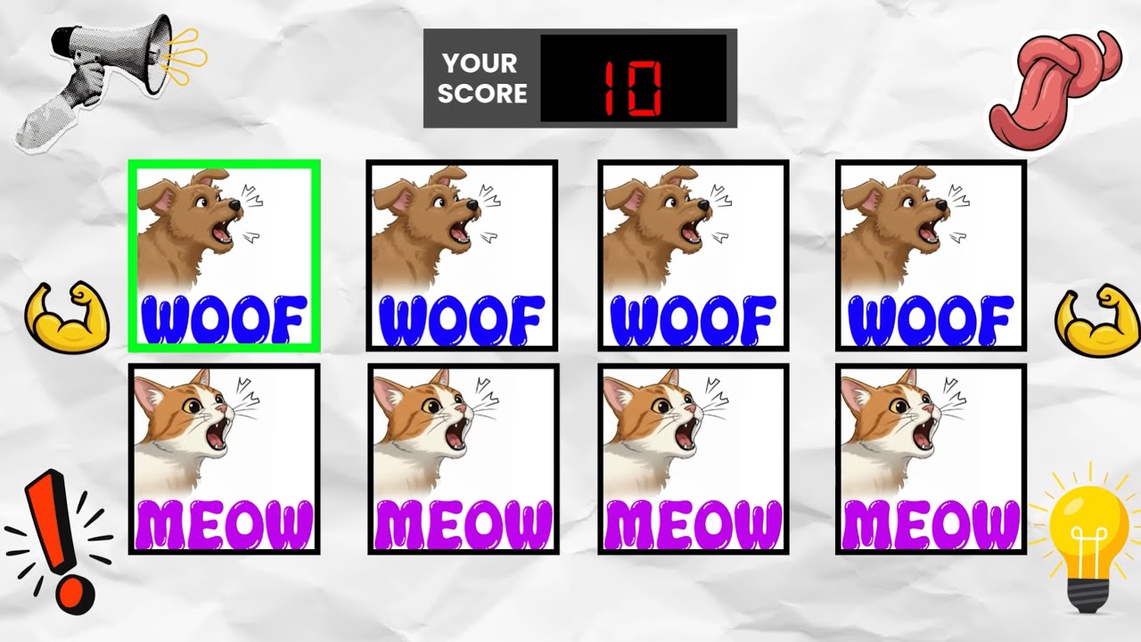 Say The Word On Beat Animal Challenge 15 | Easy Medium Hard | Fast Rhythm Test