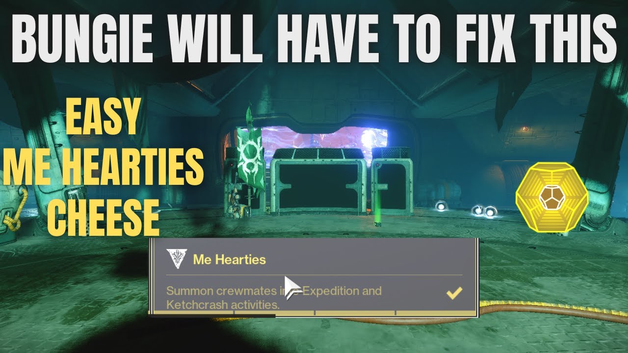Easy Cheese For Me Hearties Triumph - Destiny 2