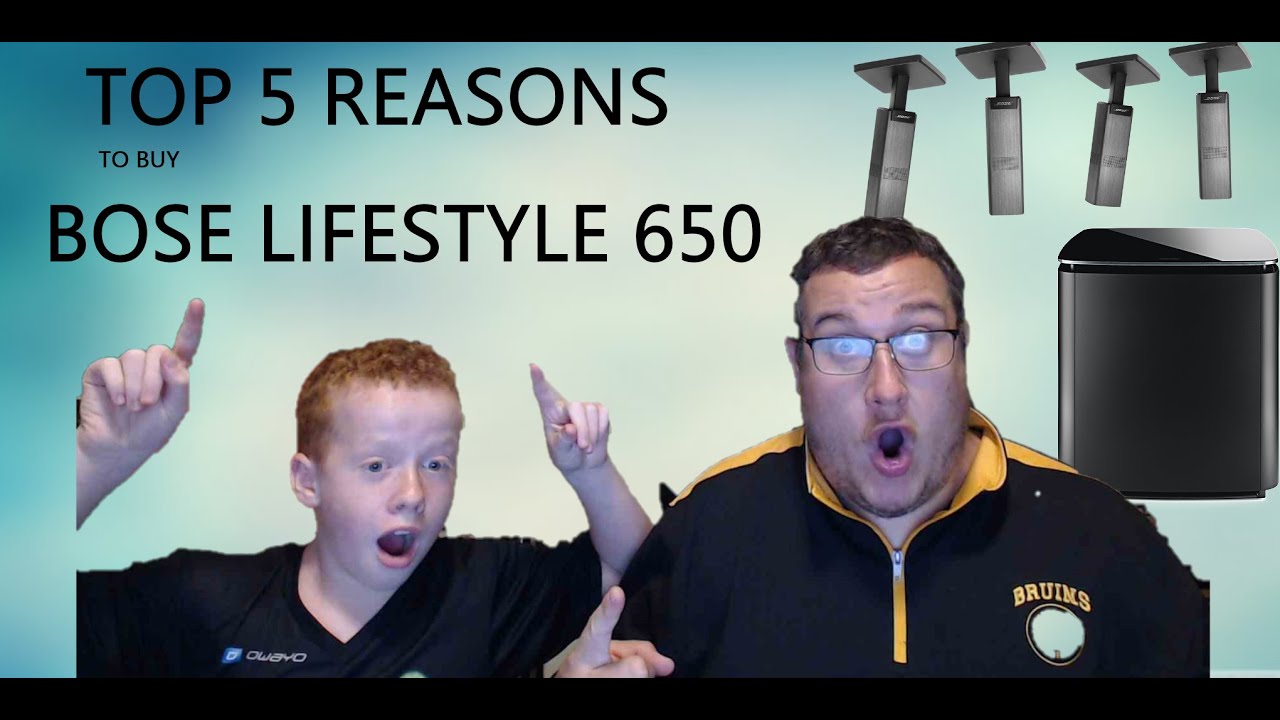 Top 5 Reasons to buy the Bose Lifestyle 650