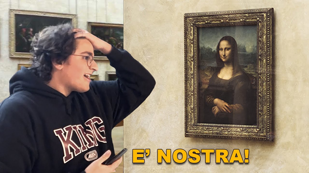 PROVO A RIPORTARE LA MONNALISA IN ITALIA!